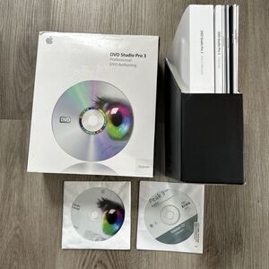 Apple DVD Studio Pro 3 Upgrade Professional DVD Authoring Software Complete